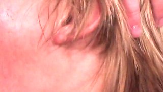 Naughty Blonde Teen fucked until she's crying