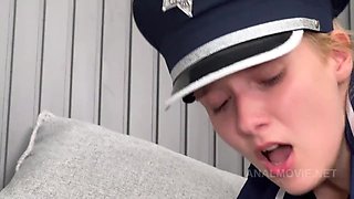 Police rookie got anal fucked hard by a suspect