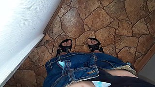 I Watch My Neighbor Masturbate in the Kitchen and I Join Her