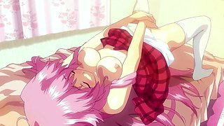 Hardcore sex lessons for lascivious hentai schoolgirls