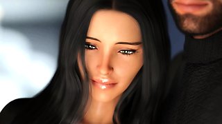 3D Animated Latina MILF With Big Tits Wants Blowjob And Cum