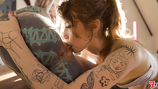 Toys, ATM, and Squirt Heavily Tattooed Girls Extreme Anal