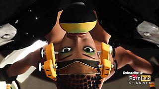 Kitten's cuffed and fucked dirt