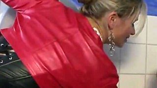 German BDSM anal squirt - Anal enema