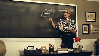 Kelly Madison is a sexy teacher who loves getting naked