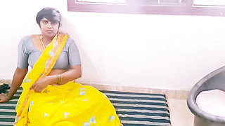 Indian Middle Age Aunty Enjoyed StepDaughter's Husband Bog Dick. Telugu Dirty Talks.