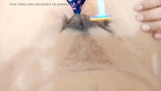 Asian babe shaves her tight pussy with boyfriend's help - Super Love