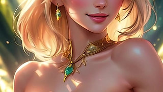 Fairy girls big boobs in forest (Ai models)