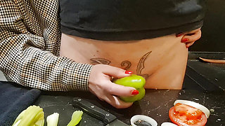 Extreme Dick and Urethral Torment in the Kitchen! Cooking Cock 2. Episode 13. Full.