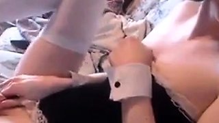 Femboy Twink Maid on Webcam