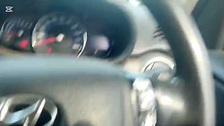 Blonde MILF Gives Epic Roadside Blowjob & Swallows Cum - Amateur Couple Fun