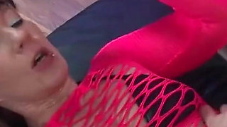 MIlf gets her horny pussy ready for an orgy threesome