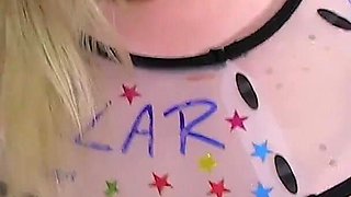 Horny Curvy Euro Slut with Big Natural Tits Comes Over to England to Try Out a Wild Gangbang & Take Multiple Facials