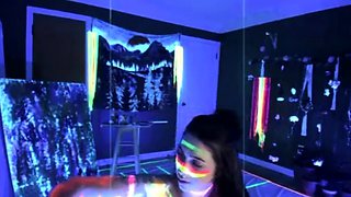 Beautiful brunette in sexy solo fingering masturbation 2 wmv