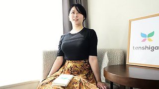 Reona Sato hasn't had sex in a year and a half and she came