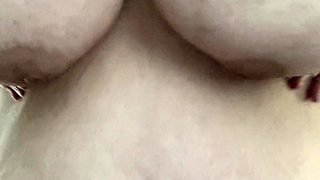 Hot Fat BBW Ex Girlfriend masturbating in the shower