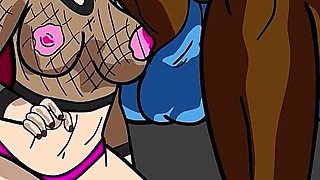 Thick PAWG Gives the Vip Lap Dance to a Rock Hard Cock