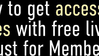 Penny Pax Live featuring John Strong's red head xxx