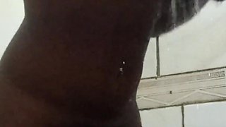 In the Shower Shaking My Booty Rubbing My Pussy