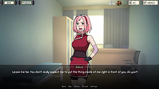 Kunoichi Trainer - Naruto Trainer v0.19.1 Part 93 Sexy Sakura's Wet Pussy by Loveskysan69