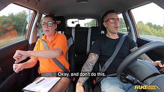 Reality Rough Sex For Sexy New Instructor inside Driving School Car with Jack 23