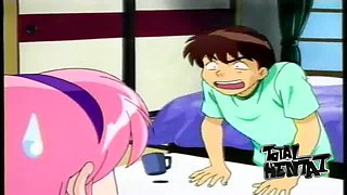 Emotional pink haired hentai beauty deserves really steamy doggy fuck
