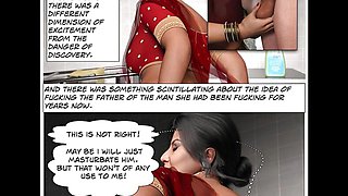 Masala Moments - Chapter 3 - Paru Let Her Father-in-law to Fuck Her in Doggy Style