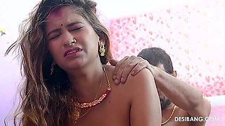 Good Latina doll with round ass fucked in the doggy style pose