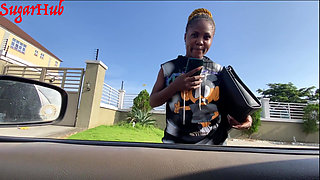 I Fuck the Uber Driver After He End My Ride