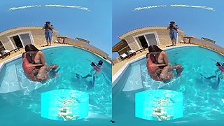 Talia Mint Fucks In Pool