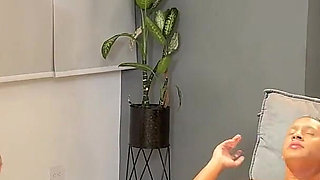 Petite Colombian Girl Hired for an Erotic Massage with a Happy Ending - Athenea Rose and Max Betancur