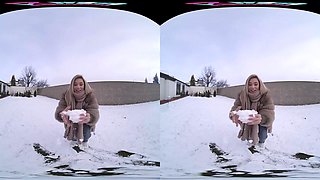 Snaring The Snowbunny - VRHush