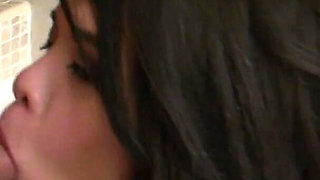 Candy Chang & Kris Weston are nasty stepbro and stepsis in the bathroom fuck