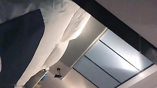 A beautiful girl in blue dress was having sex late at night in the Wolf Warrior Operation