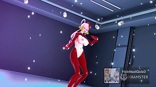 mmd r18 Reverse Bunny sexy bitch want to fuck hard dildo anal sex 3d hentai