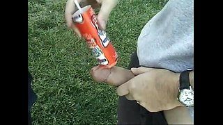 Beautiful Skinny Black Girl Ass Fucked by Huge White Cock That Cums in Her Mouth