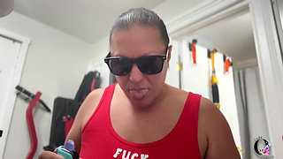 Lp-289 Smoking While Playing with My Boobs
