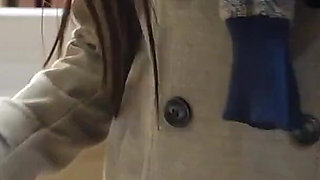 Almost Caught In A Restroom Analsquirt