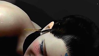 X Hentai Animated Aphrodite: the Bigbutt Beauty in 3D - 3D Animation