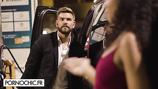 PORNOCHIC featuring Ginebra Bellucci and Romy Indy's small tits smut