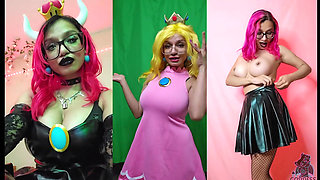 Goddess Rarity Cosplays as Peach to Give You a JOI