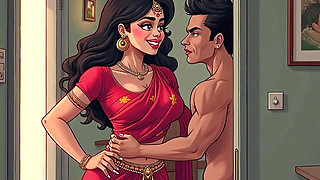 Busty Indian Lady Doctor in Saree Fucked by Her Ex-Boyfriend - Episode 1