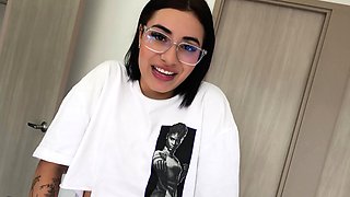 Petite Latina Teen Slut Pussy Pumped!