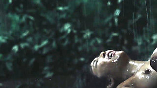 Asian Japanese Girl Emiri Momota Gets Trapped in the Woods - Vines Bondage Creampie