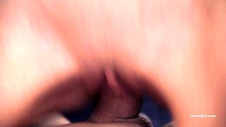 Bald asian pussy babes blowjob and hardcore at home close up