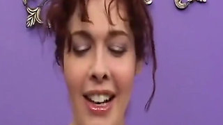 Hairy pussy loves the big dick...cum in mouth