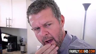 Step Uncle Sneaks In And Fucks Glasses-Wearing Step Niece Honey Hayes