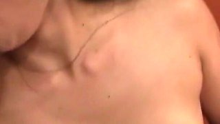 Hot babe Erica Valentine clit masturbating and gets drilled by huge cock