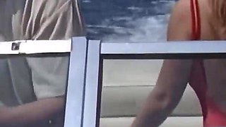 Babewatch Seduces Him to Fuck on the Boat