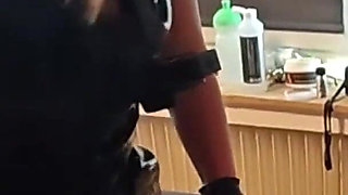 Extreme Pegging and Monster Strapon - Adelina Noir